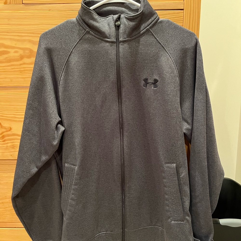 Under Armour Men's Heather Gray Performance Hoodie